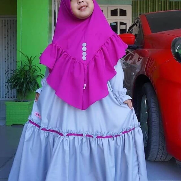 Jual Baju Syari Gamis Anak Perempuan Bajuyuli Tanggung Bajuyuli