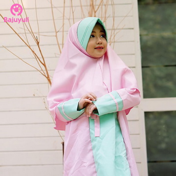 gambar contoh baju muslim anak perempuan murah