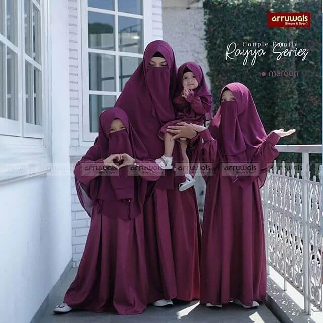 Baju muslim anak perempuan terbaru 2021
