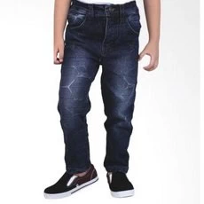 Celana Anak Laki Laki Jeans Panjang Biru Cool Branded