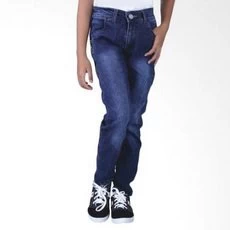 Celana Anak Laki Laki Jeans Panjang Biru Ganteng Keren