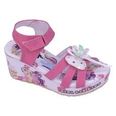 Sepatu Anak Perempuan Wedges Pink Hello Kitty