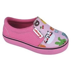 Sepatu Anak Perempuan Casual Pink Kucing