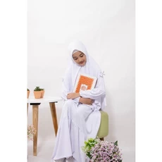 Jual Baju Muslim Anak Perempuan Lucu Putih Ngaji Terbaru 2023