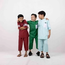 Baju Muslim Anak Cowok NU 12 Tahun