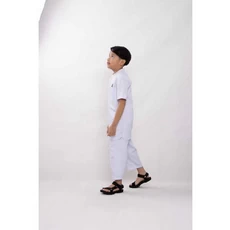 Baju Koko Anak Laki Laki putih 9 Tahun