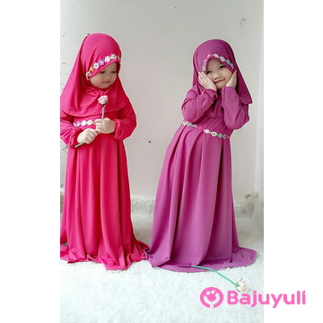baju muslim anak perempuan branded pengajian original bajuyuli 9