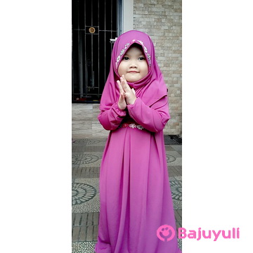jubah anak perempuan grosir pengajian produksi bajuyuli 9