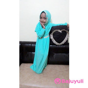 jubah gamis anak perempuan cantik manis produksi bajuyuli 2