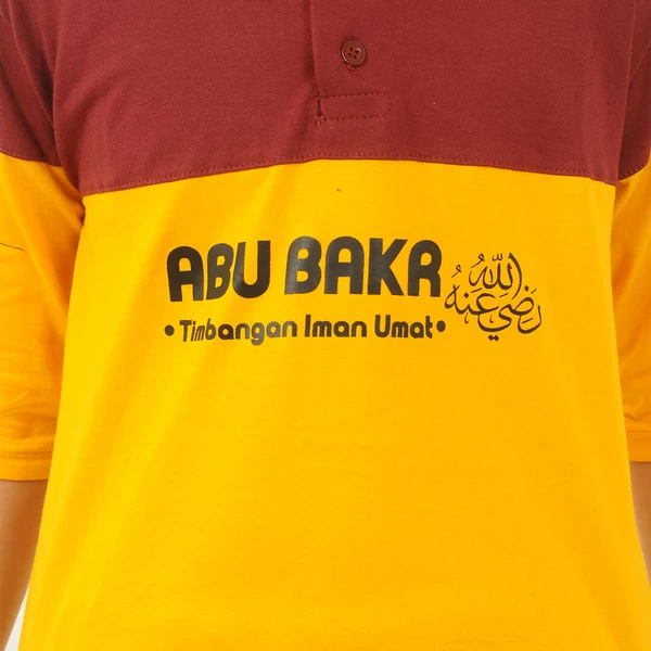Bajuyuli Baju Muslim Kaos Anak Laki-laki Muhammad SAW dan Khalifah Series