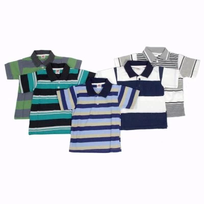 Kaos Polo Anak Salur Murah Grosir (5-6 tahun)