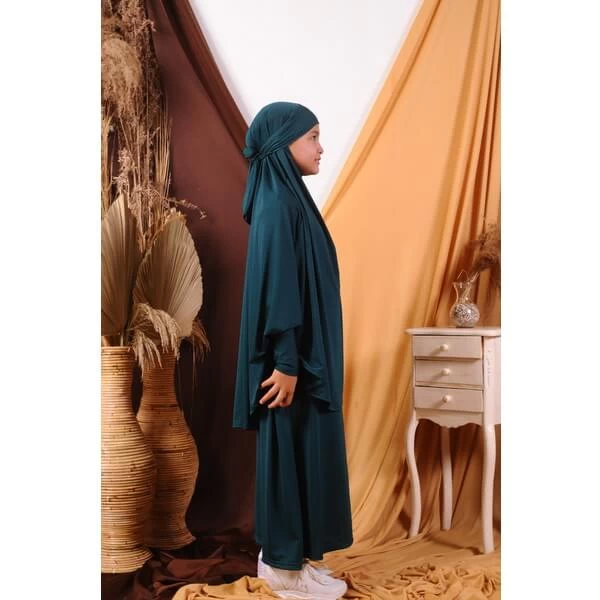 Gamis Hijab Anak New Born French Khimar Gratis Ongkir