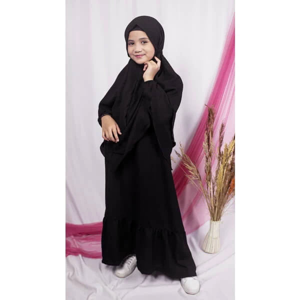 Baju Anak Perempuan Muslim SetCel Terbaru