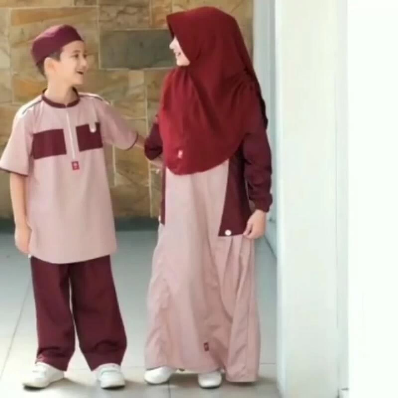 Baju Gamis Anak 2 Tahun Pakaian Muslim Anak Perempuan Terbaru 2023 Tanggung