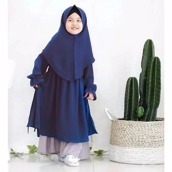 Gamis Polos Anak Perempuan SMP Promo