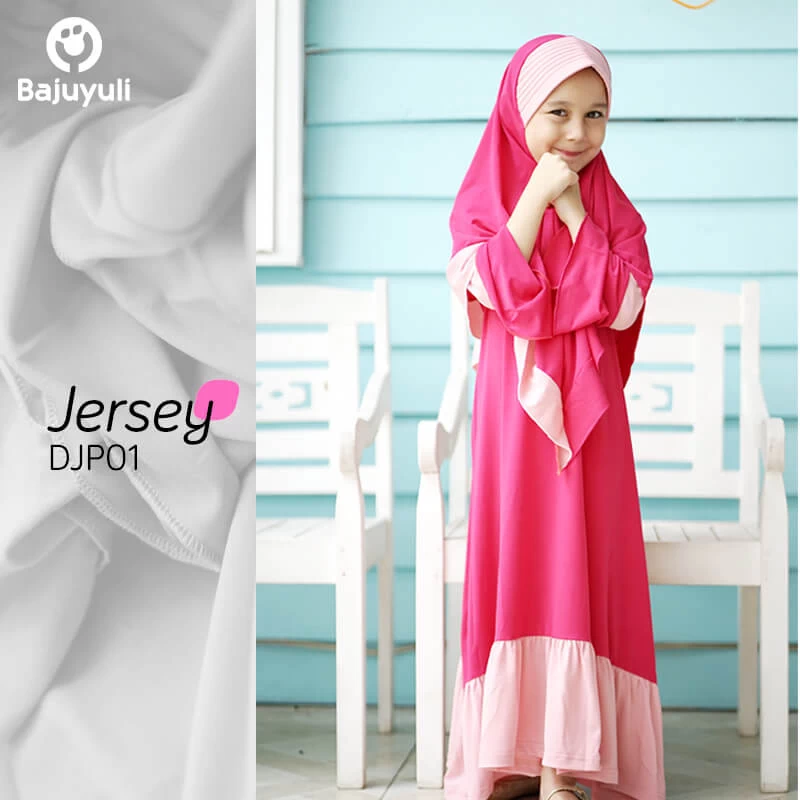 TK0039 Baju Gamis Anak Perempuan Warna Pink Lucu Murah