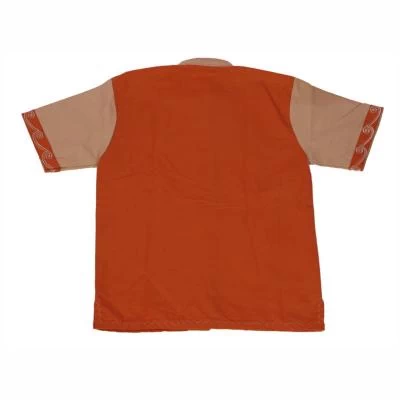 Baju Koko Anak Laki Laki Merah Oranye