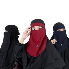 Cadar Anak Niqab Bandana Polos Murah