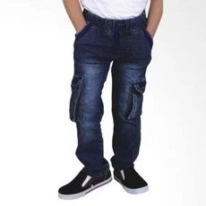 Celana Anak Laki Laki Jeans Panjang Biru Bagus Lucu