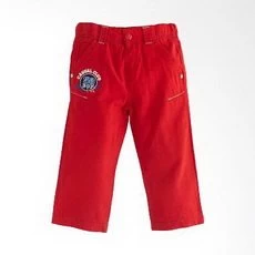 Celana Anak Laki Laki Jeans Panjang Merah Keren Branded