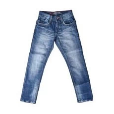 Celana Anak Laki Laki Jeans Panjang Washed Biru