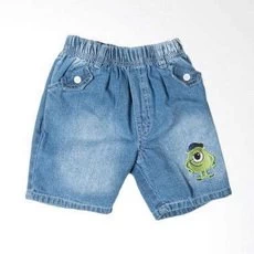Celana Anak Laki Laki Jeans Pendek Biru Grosir Branded