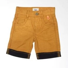 Celana Anak Laki Laki Jeans Pendek Oranye
