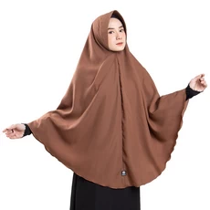 Khimar Jumbo Jilbab Syari Wolfis Premium -Milo