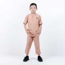 Baju Koko Anak Polos Set Celana Kemeja Koko Polos Terbaru Milo