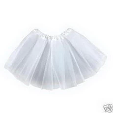 tutu dress murah putih