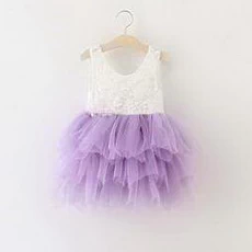 tutu dress murah ungu