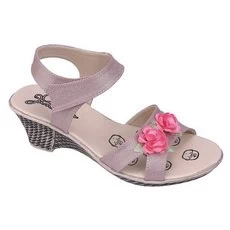 Sepatu Sendal Anak Perempuan Heels Cream