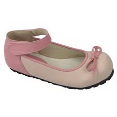Sepatu Anak Perempuan Pesta Pink Cream Pita