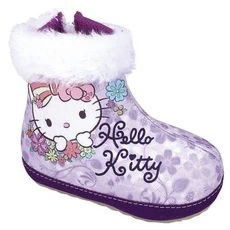 Sepatu Anak Perempuan Boots Tinggi Hello Kitty