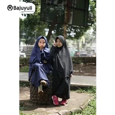 Baju Gamis Hitam Anak Warna Hitam Umur 11 Tahun