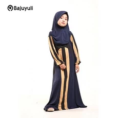 Gamis Monalisa Anak Niqab Umur 10 Tahun