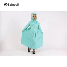 Gamis Monalisa Anak Pesantren Umur 9 Tahun