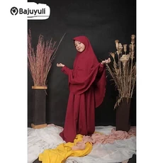 Jual Baju Muslim Anak Perempuan Lucu Syari Tanggung