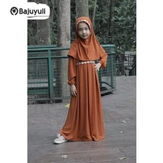 Baju Gamis Anak Syari Tanggung