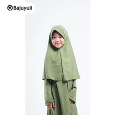 Baju Gamis Hitam Anak Seragam Grosir