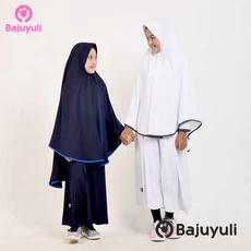 Gamis Anak Putih Murah Umur 8 Tahun