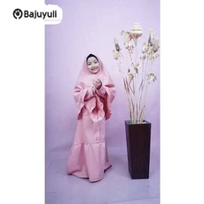 Jual Baju Muslim Anak Perempuan Lucu TPQ Ecer