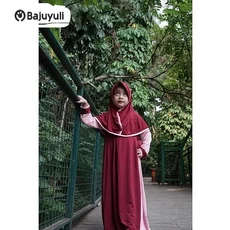 Gamis Anak Bahan Moscrepe TPA Terbaru