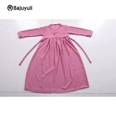 Gamis Anak Hijau Botol SD Anak Tanggung