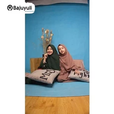 Gamis Anak Warna Putih Warna Hitam Umur 7 Tahun
