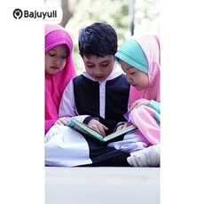 Gamis Jeans Anak Perempuan Ngaji Umur 5 Tahun