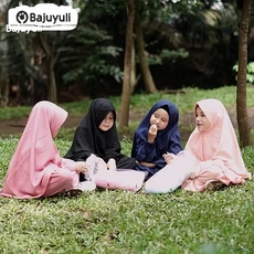 Gamis Anak Warna Navy Cadar Umur 13 Tahun