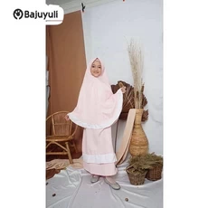 Gamis Jeans Anak Perempuan Seragam Umur 9 Tahun