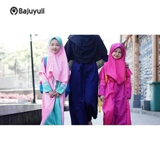 Gamis Jeans Anak Perempuan Niqab Grosir