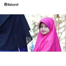 Gamis Jeans Anak Perempuan Warna Putih Umur 10 Tahun